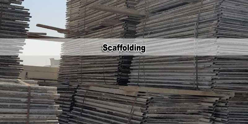 Used scaffolding