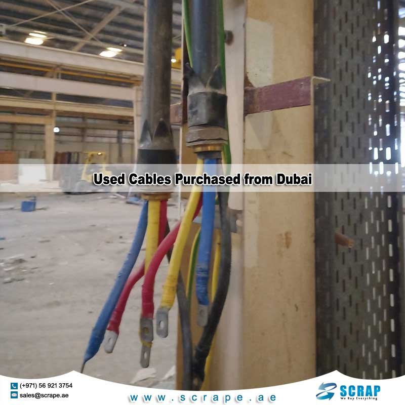 Used Cables Purchased from Dubai