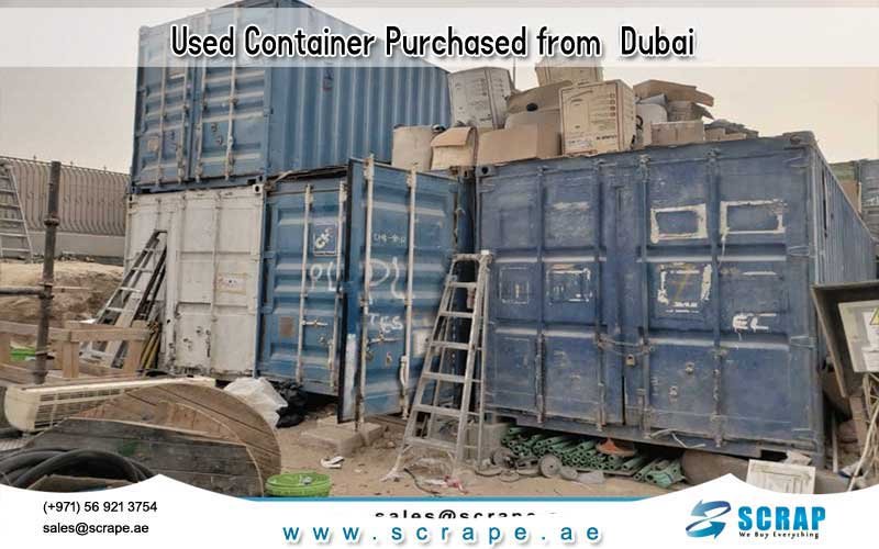 container buyer dubai