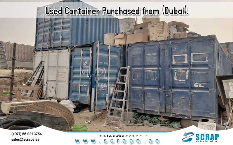 used container in dubai