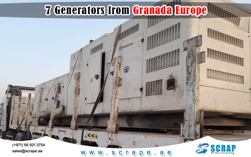 used generator dubai